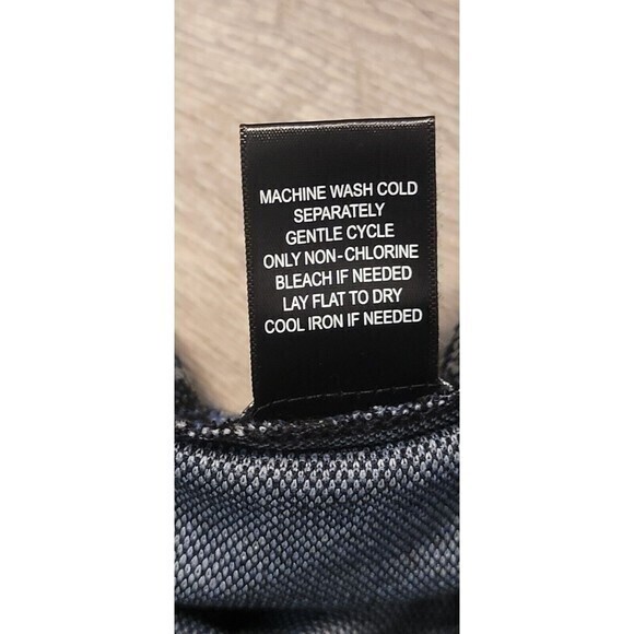 Soho Apparel Blue Black Snake Skin Print Pencil Skirt Women's‎ Size M - Picture 9 of 9